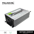 Poliovel 12 24 48 Volt Lifepo4 Chargeur de batterie pour la voiturette de golf solaire Application RV